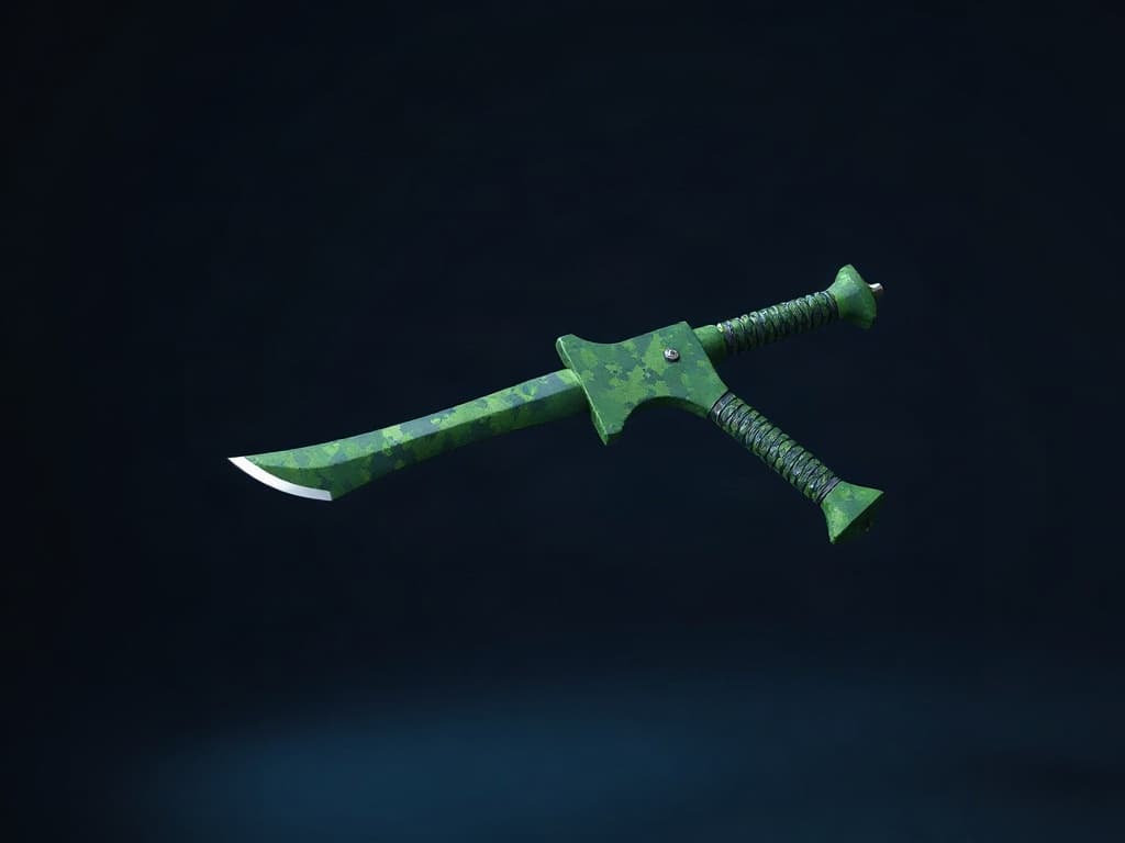 ★ Shadow Daggers | Moss Camo, Field-Tested