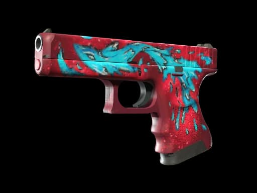 Glock-18 | Water Elemental, Factory New
