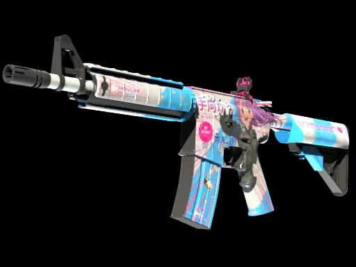 M4A4 | Temukau, Minimal Wear