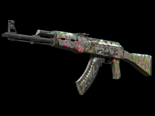 StatTrak™ AK-47 | Head Shot, Battle-Scarred
