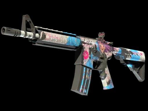 StatTrak™ M4A4 | Temukau, Battle-Scarred