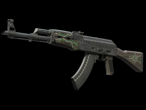 AK-47 | Emerald Pinstripe, Factory New