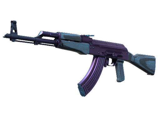 AK-47 | Midnight Laminate, Minimal Wear