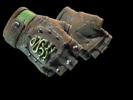 ★ Hydra Gloves | Emerald, Battle-Scarred