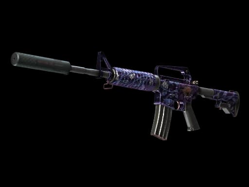 M4A1-S | Black Lotus, Minimal Wear