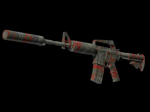 M4A1-S | Blood Tiger, Minimal Wear