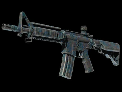 M4A4 | Dark Blossom, Field-Tested