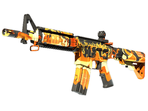 M4A4 | Hellish, Minimal Wear