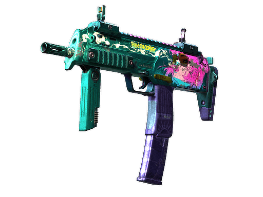 MP7 | Smoking Kills, Battle-Scarred