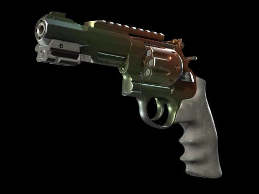 R8 Revolver | Amber Fade, Field-Tested