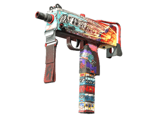 Souvenir MAC-10 | Derailment, Field-Tested