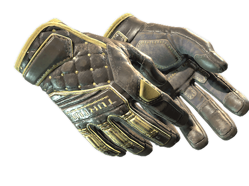 ★ Specialist Gloves | Chocolate Chesterfield, Battle-Scarred