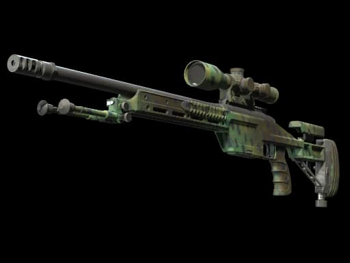 SSG 08 | Jungle Dashed, Minimal Wear