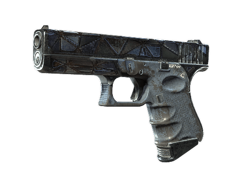 StatTrak™ Glock-18 | Mirror Mosaic, Battle-Scarred