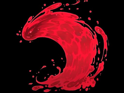 Lenticular Sticker | Ruby Wave