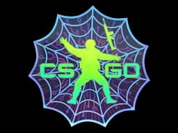 Holo Sticker | Web Stuck