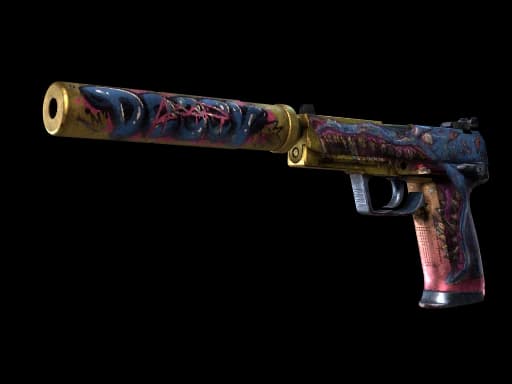 USP-S | Jawbreaker, Battle-Scarred